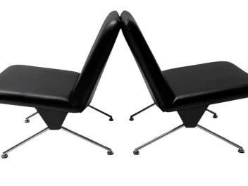 Mid-Century Modern Lounge Chairs No. 1432 by Andre Cordemeijer for Gispen, 1961